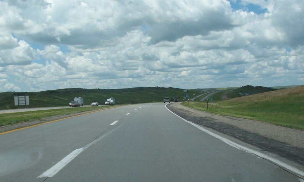 I-90 west of Oacoma