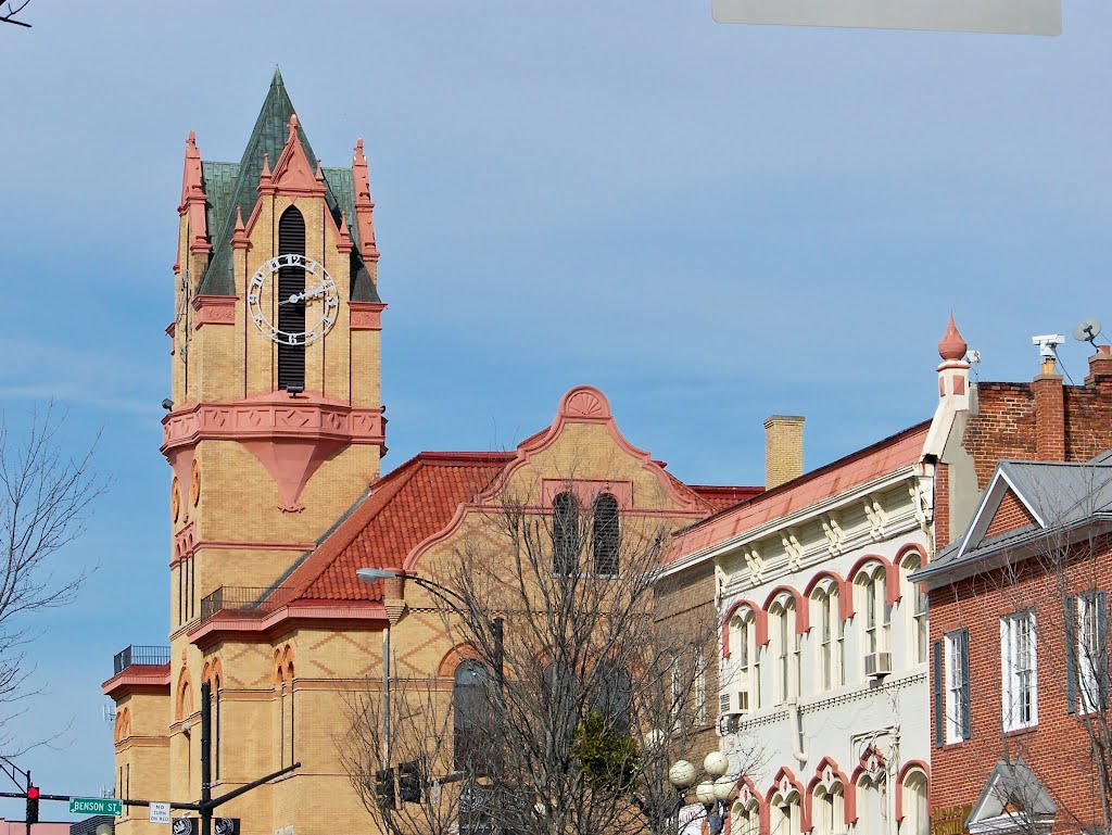 Historic Anderson County Courthouse Clock Tower - Anderson, SC