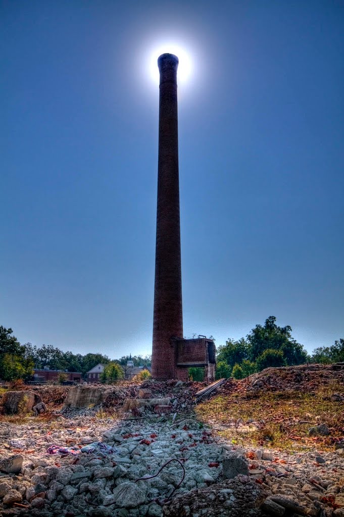 Remains of Gluck Mill 1893, burned down 2010