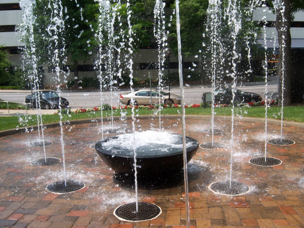 Liberty One Square Building fountain