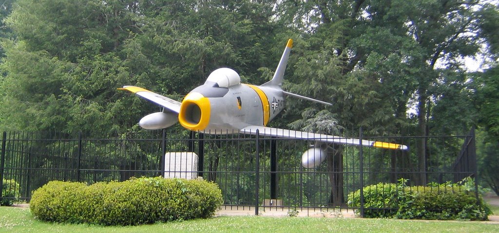 U.S.A.F. F-86 Sabre Jet - FU-976, Greenville, SC.
