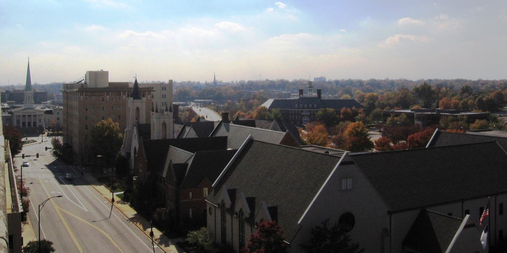 View down Richardson Street