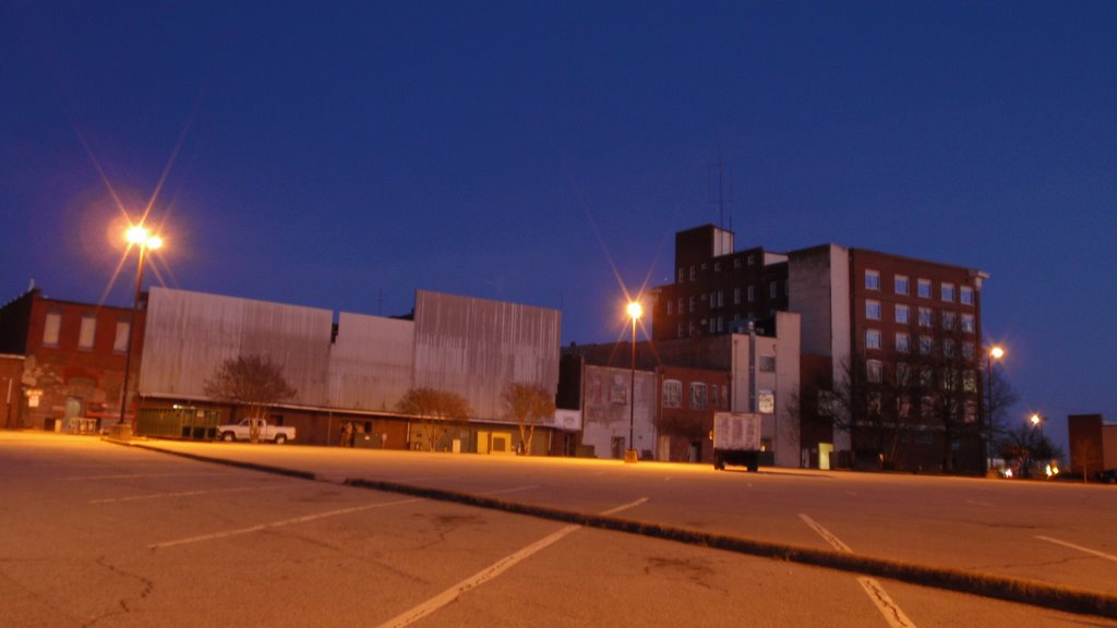 Dusk behind Main