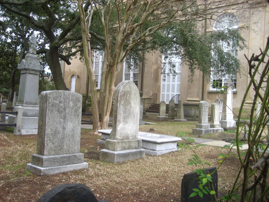 a churchyard in Charleston