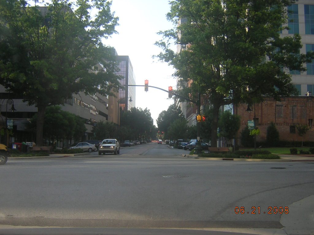 Main Street At Lady Street, Downtown Columbia, 6-21-2008