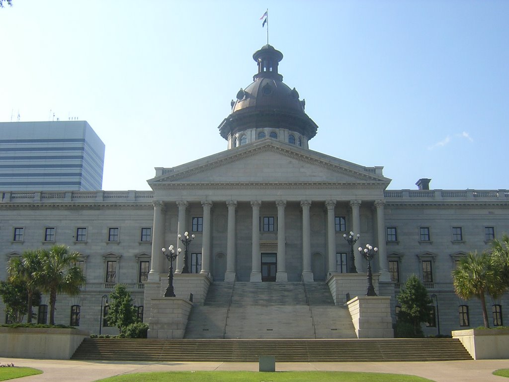 SC Statehouse View Looking North 6-21-2008
