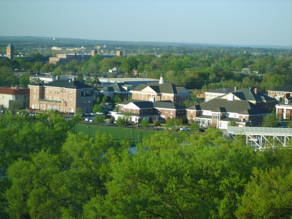 Downtown Columbia, South Carolina - view from the Marriot Courtyard