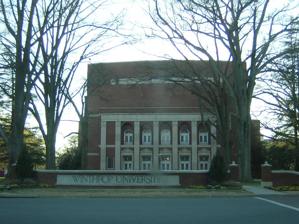 Winthrop University & Sign 2-18-2007