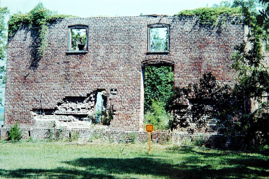 Rice mill ruins on Cooper River