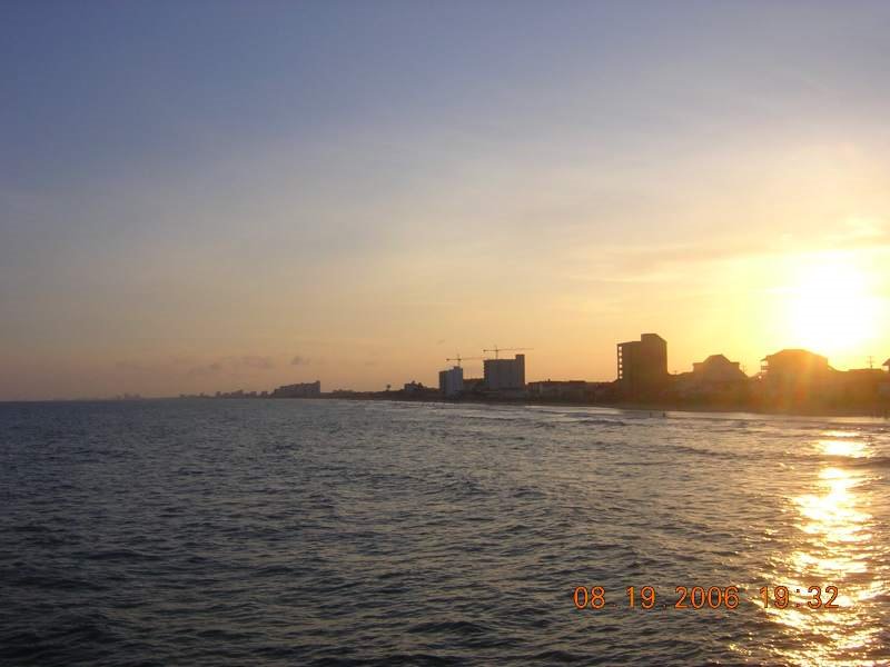 Sunset From Cherry Grove Pier, N Myrtle Beach
