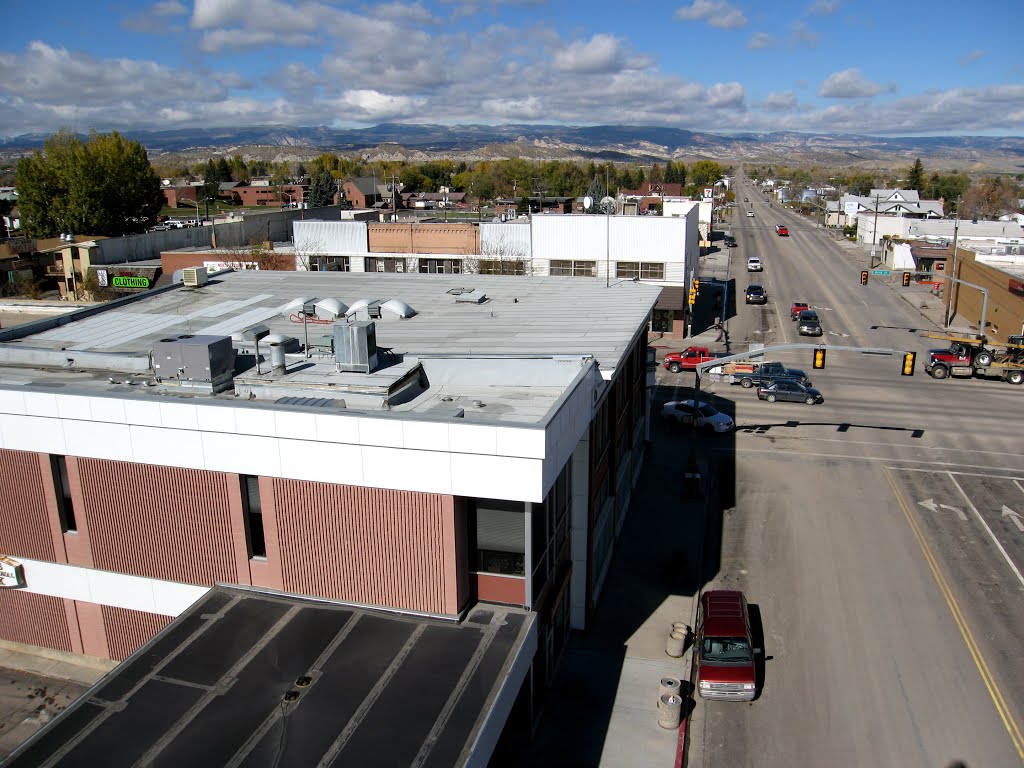 Vernal Avenue Looking North toward Uinta Mountains