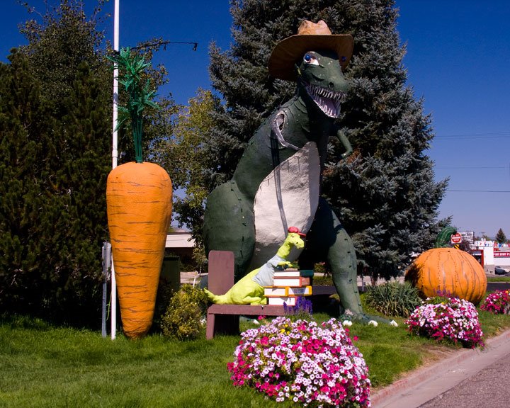 Vernal Dino on Labor Day
