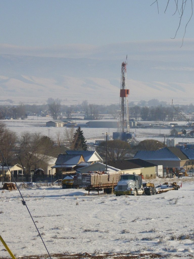 Oil rig in Gunnison, Ut