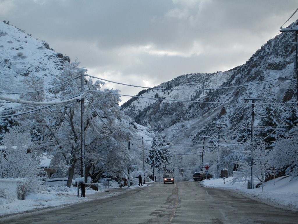 Mouth of Millcreek Canyon in the Morning