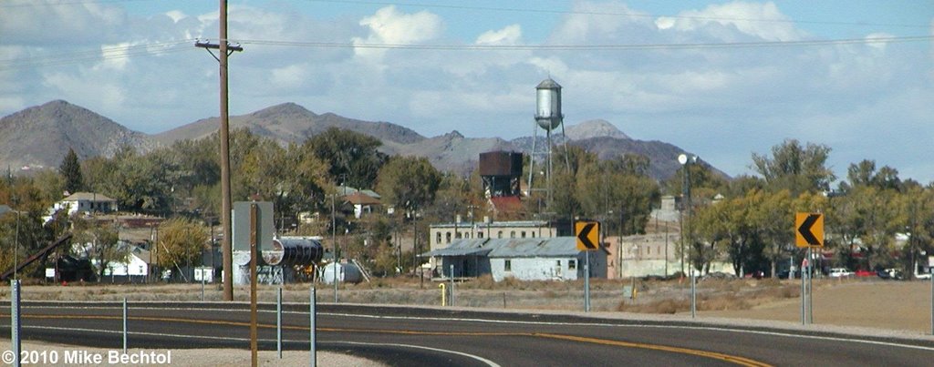 Entering Milford, Utah