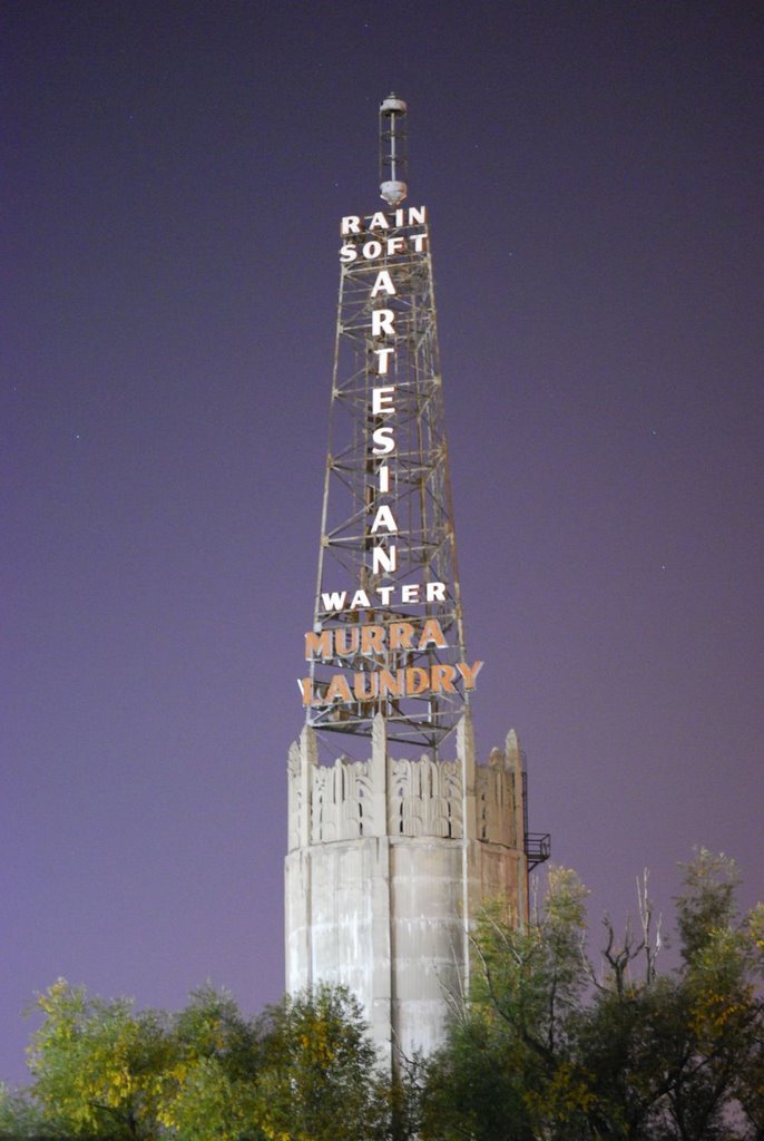 The Murray Laundry tower.