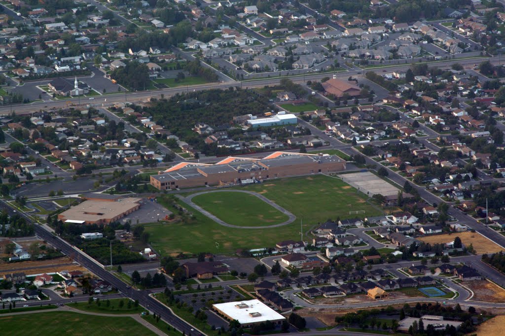 Canyon View Jr High, From the top of Mt. Timpanogos
