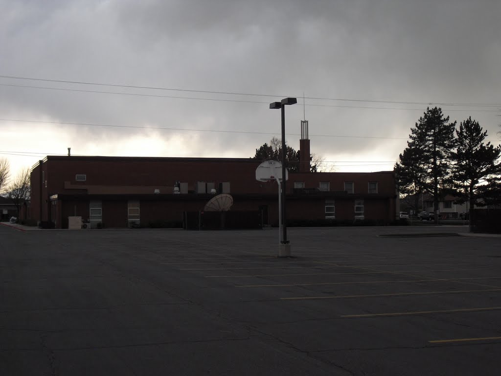 Mormon Church basketball hoop