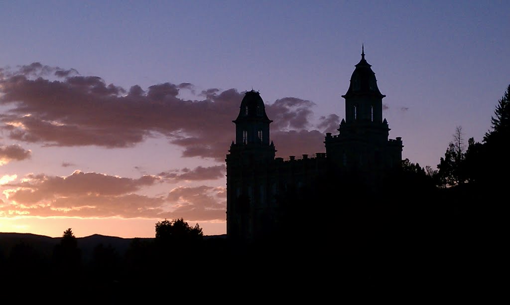 Sunset in Manti.