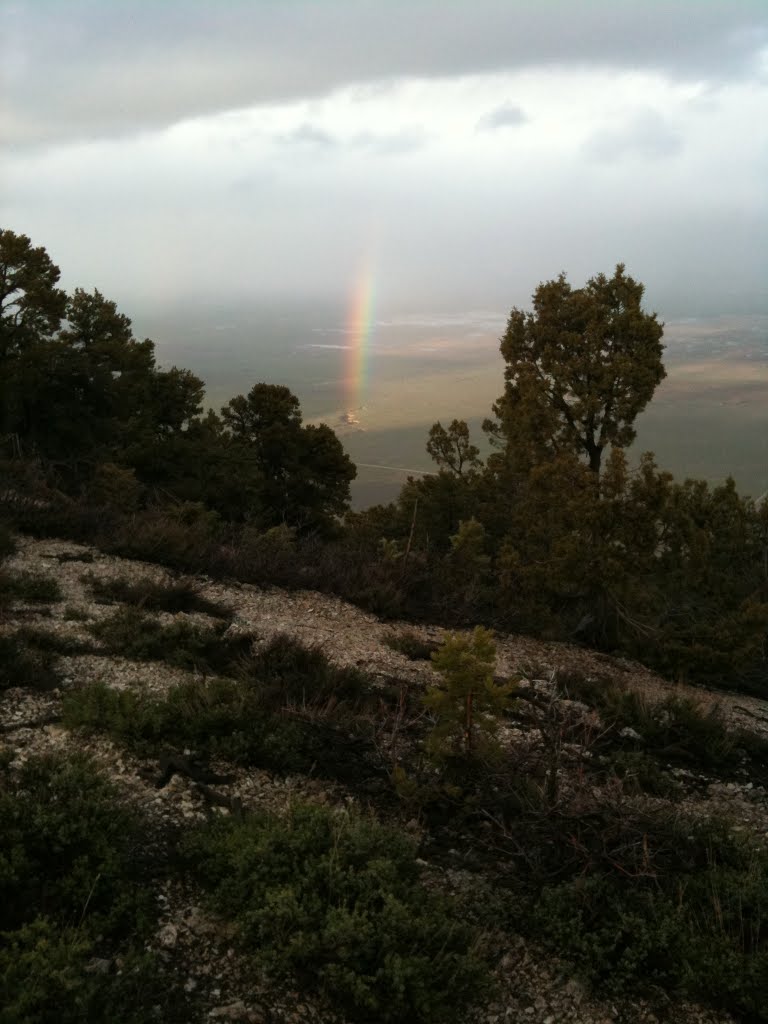 Rainbow over Sanpete Valley