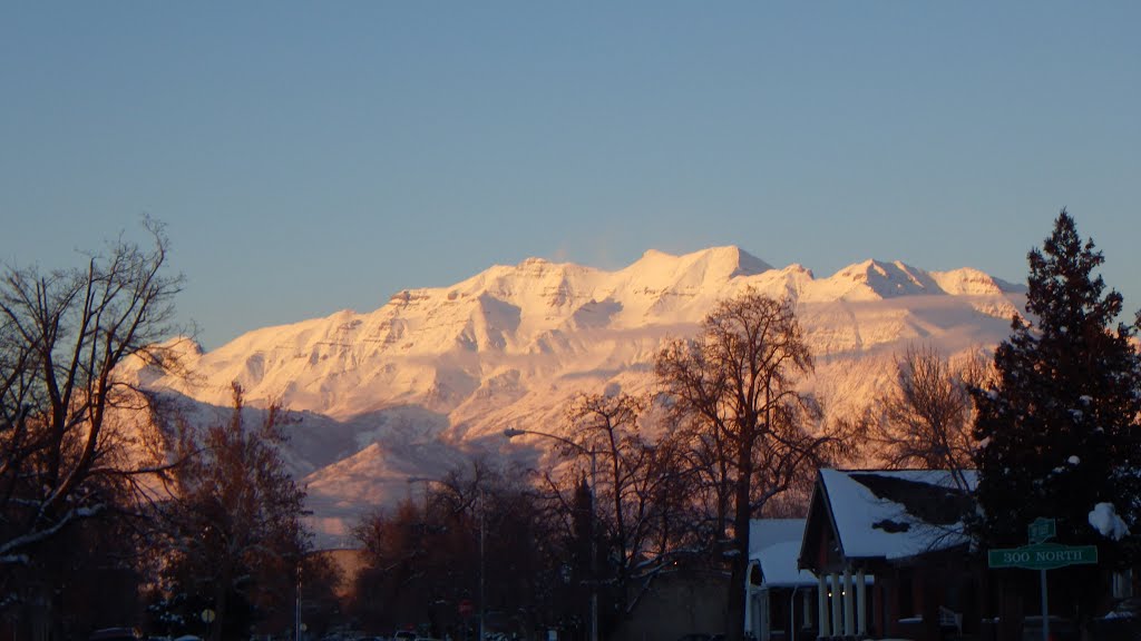 Mount Timpanogos from Provo