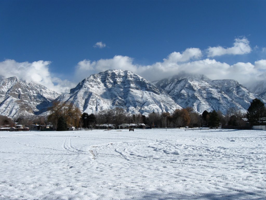 Provo East Mountains Panoramic View - 3 - a.k.a. "Y Mountain"
