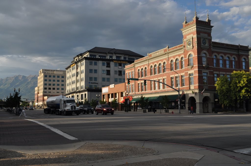 Provo Downtown streets