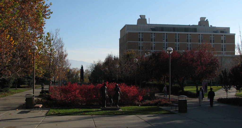 Widtsoe Building and Statue