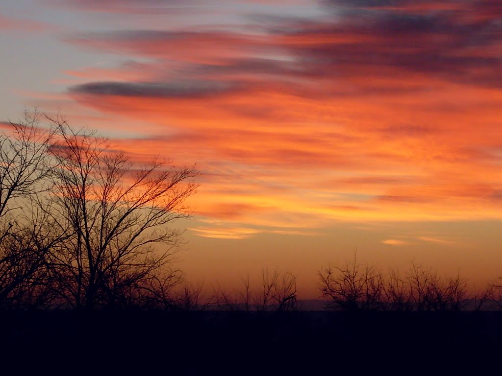 Winter Sunrise over Roosevelt