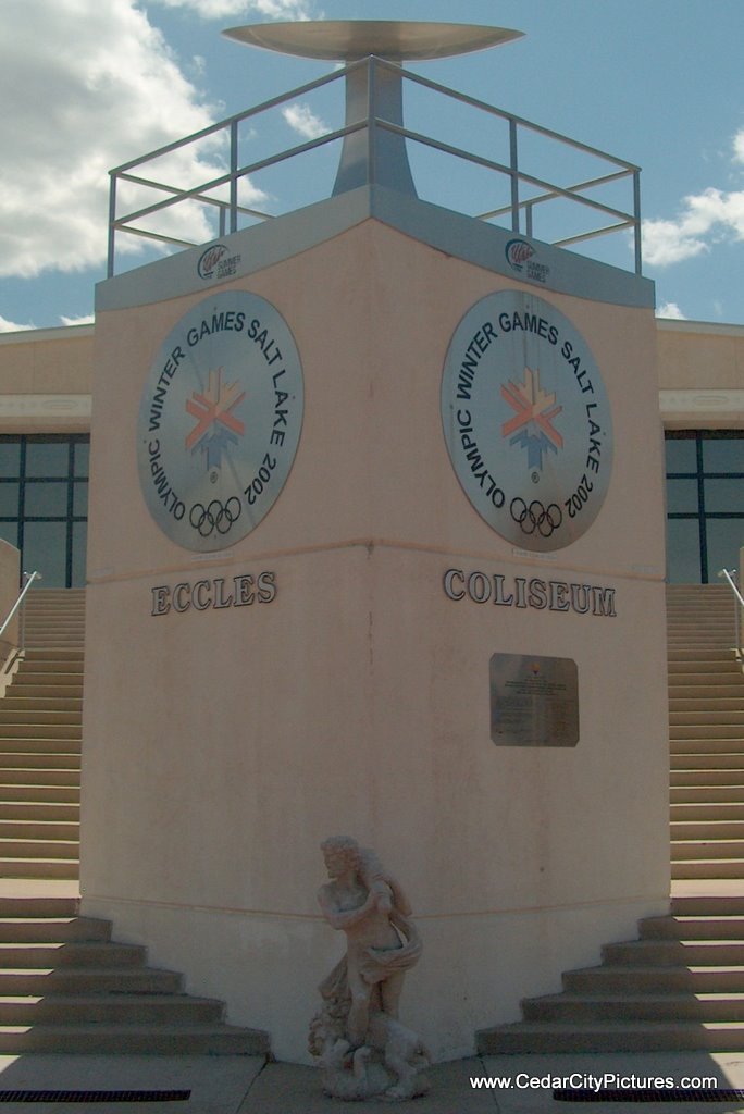 Utah Summer Games Cauldron at Eccles Coliseum