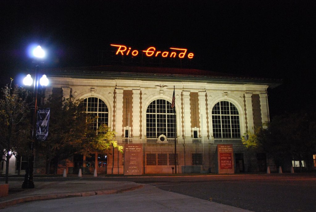 Old Rio Grande train depot.