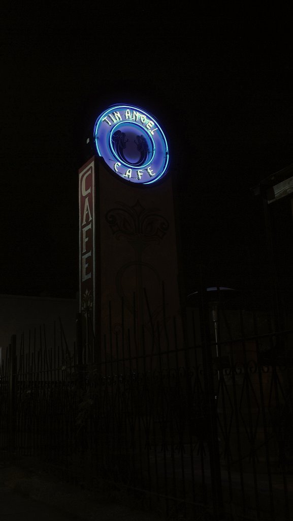 The Tin Angel Cafe, Salt Lake City, Utah.