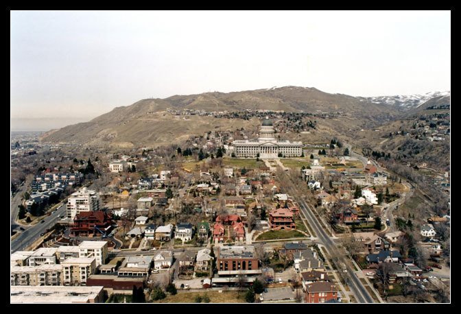 Salt Lake City - view from tower
