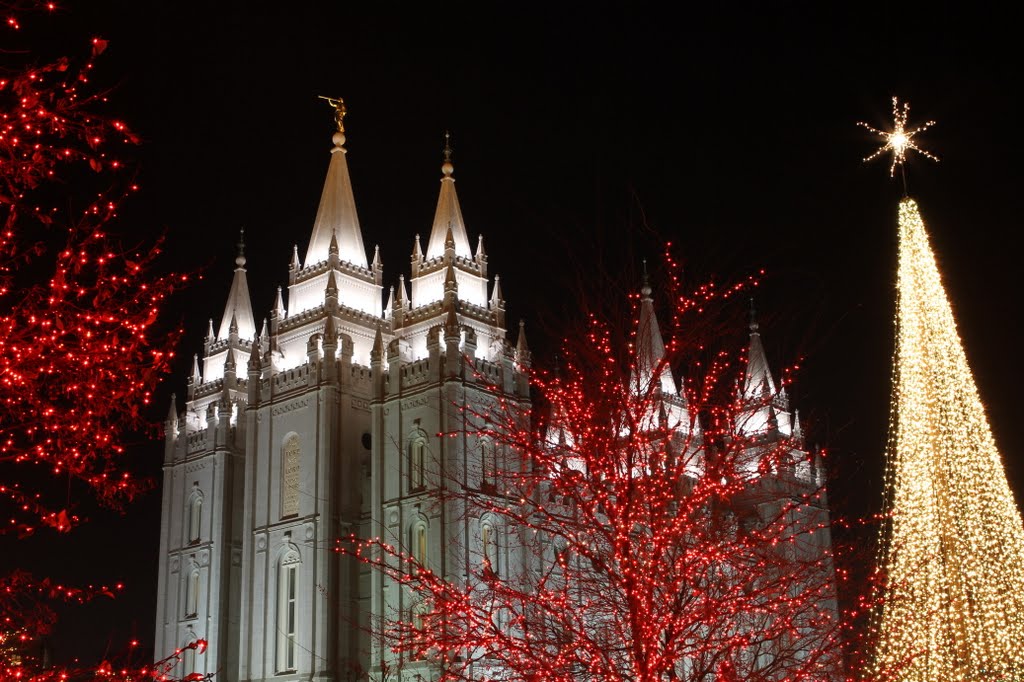 Temple Square Christmas Lights