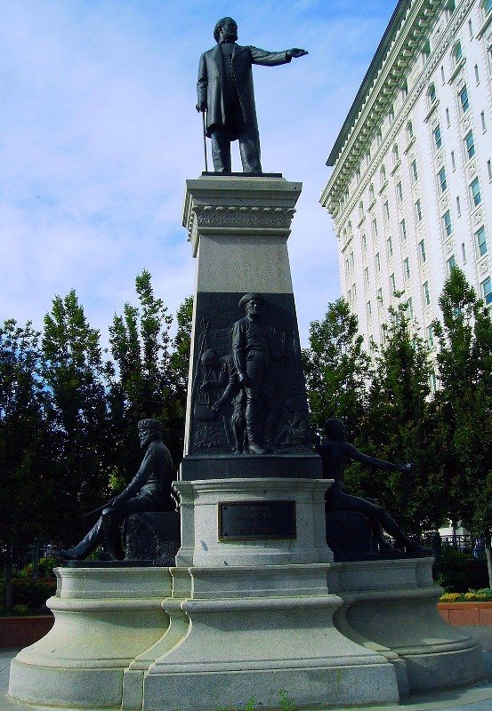 Statue of Brigham Young