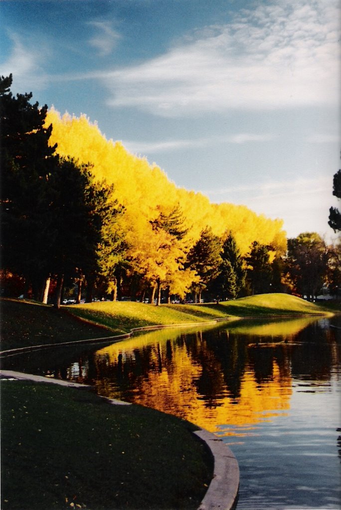 Liberty Park in fall.