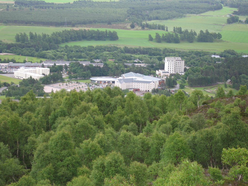 View to Macdonald Aviemore Highland Resort