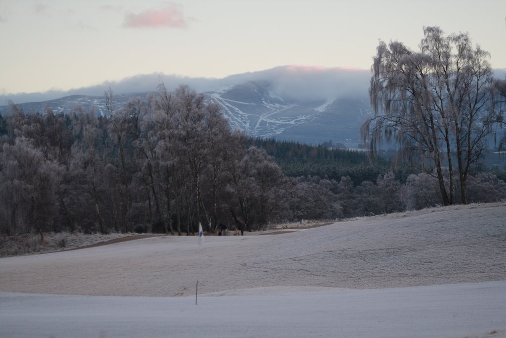 Spey Valley view to Cairngorms