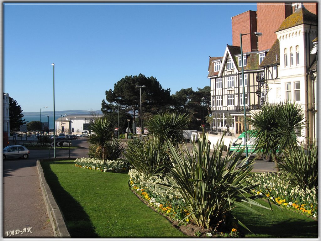 View from Bath Rd, Bournemouth, Dorset, UK March 2007