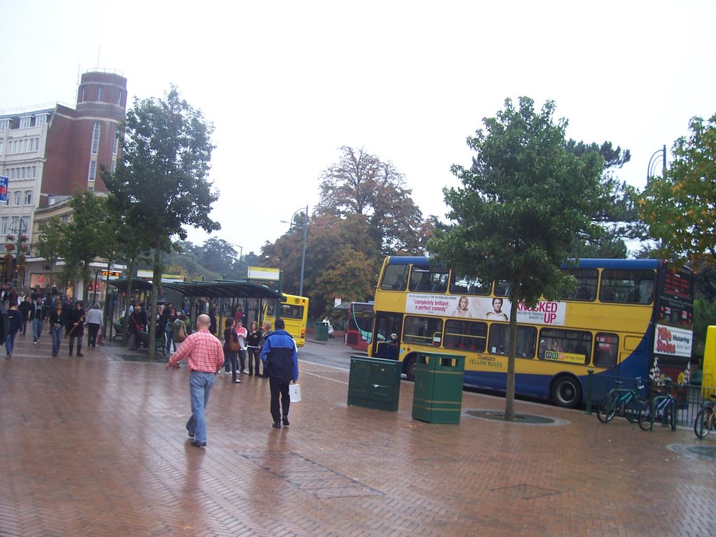 Buses at Bournemouth Square