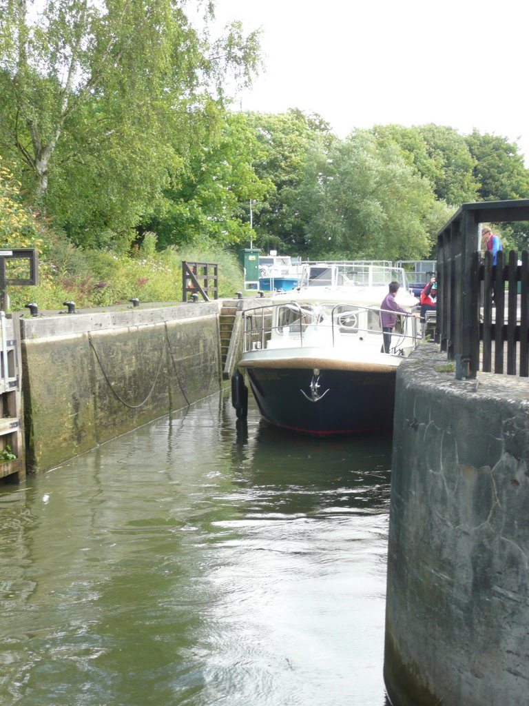 In Abingdon lock