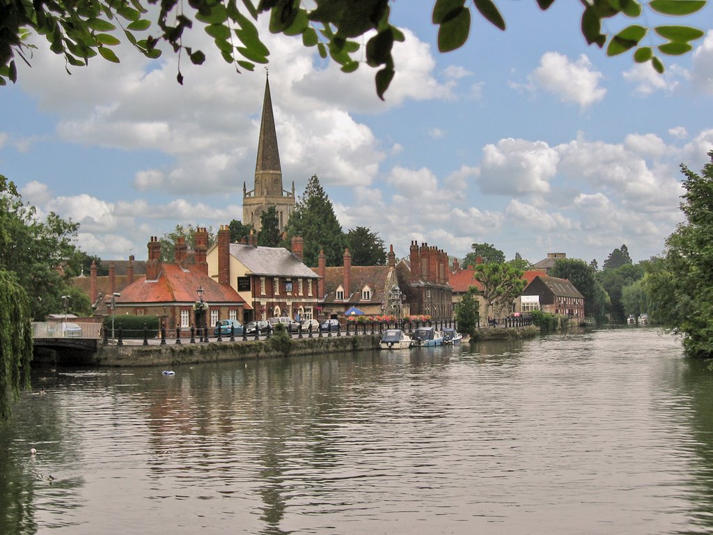 Abingdon and the River Thames.