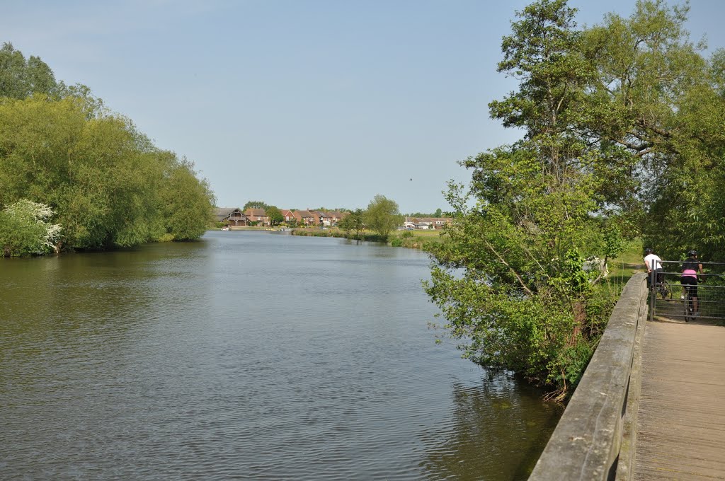 Thames River Walk (2011-05) - The Thames river to Abingdon