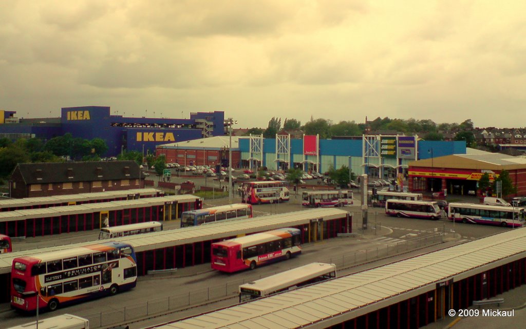 The Bus Station, Ashton Under Lyne, Lancashire, England. UK