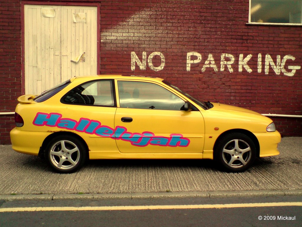 No Parking Zone, Ashton Under Lyne, Lancashire, England, UK
