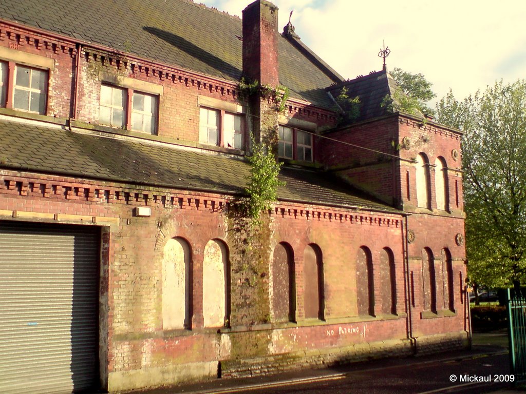 Derelict Chapel, Ashton Under Lyne, Lancashire, England. Uk