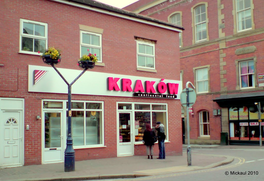 Krakow Continental Food Store, Ashton Under Lyne, Lancashire, England. UK