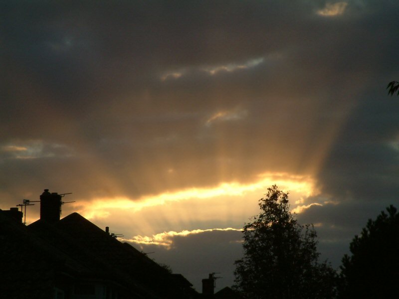 Crepuscular rays