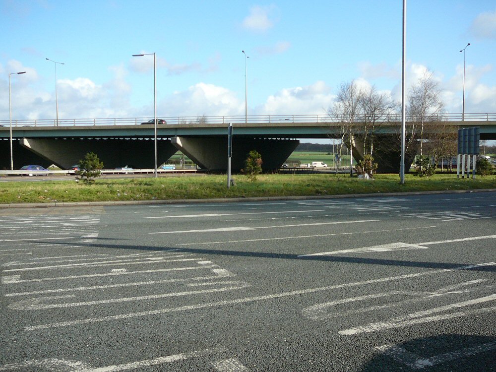 A 580 / M6 junction