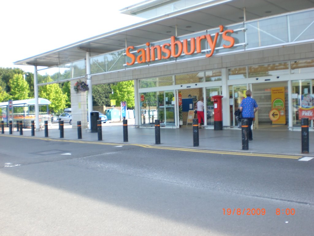Sainsbury Store Front Entrance - Banbury